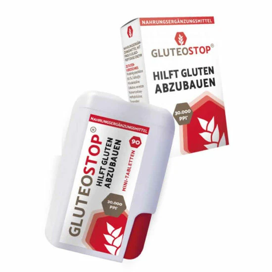 GluteoSTOP, 30.000 PPI, 90 tabletk