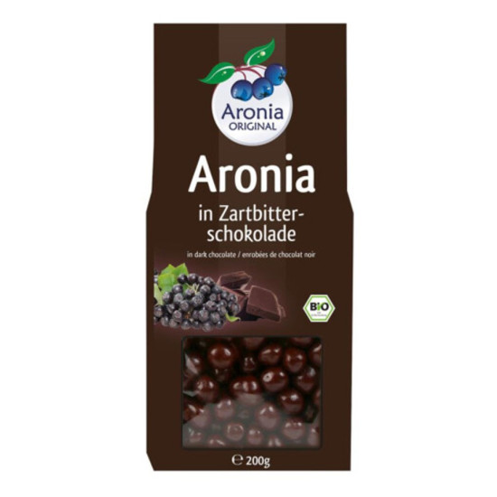 BIO aronija v temni čokoladi, 200g