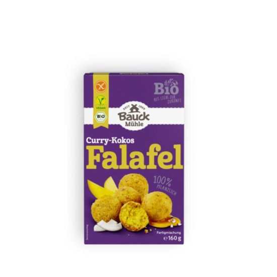 BIO falafel mešanica curry - kokos, brez glutena, 160g