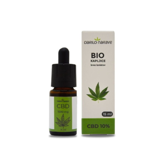 CBD kapljice 10%, 10ml