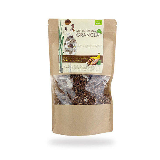 BIO presna granola čoko - banana, 230g