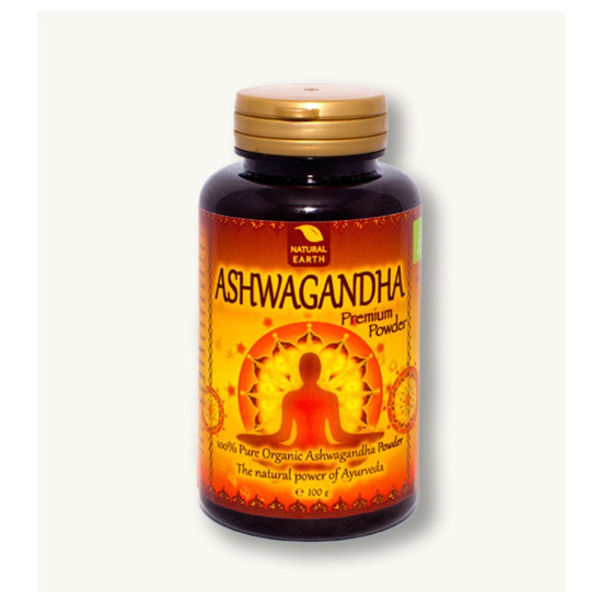 Ashwagandha Premium v prahu, 100g BIO