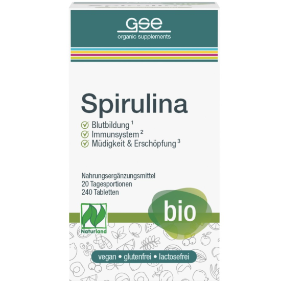 Spirulina, 240 tablet