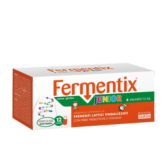 Fermentix Junior - vitamini in mlečni fermenti za otroke, 12 x 10ml