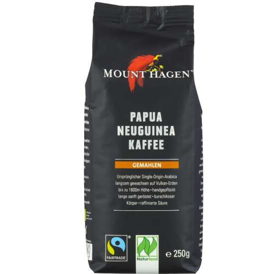 BIO mleta in pražena kava iz Papua Nove Gvineje, 250g