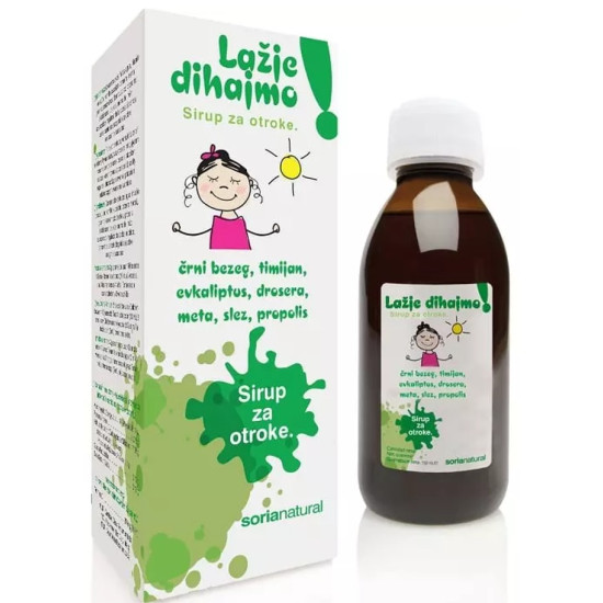 Sirup LAŽJE DIHAJMO!, 150ml