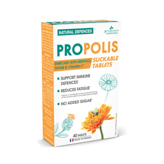 Propolis pastile za grlo, 40 žvečljivih pastil