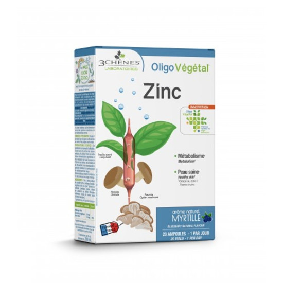 OligoVegetal Bio Cink, 20 ampul