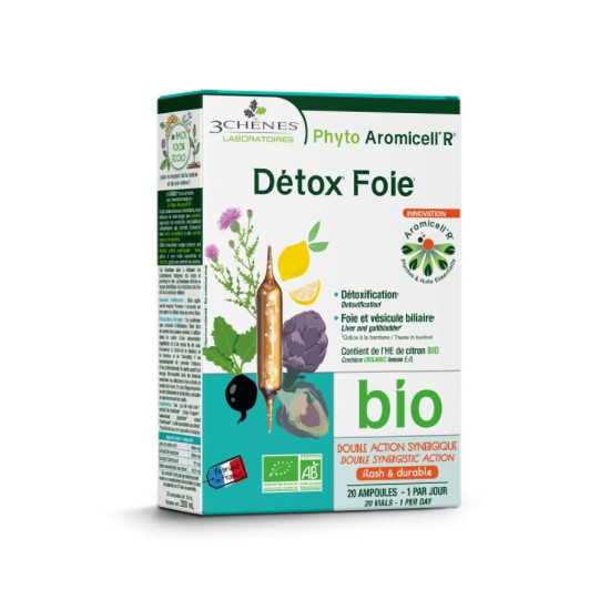 Aromicell'R bioampule za razstrupljanje jeter, 20 vial