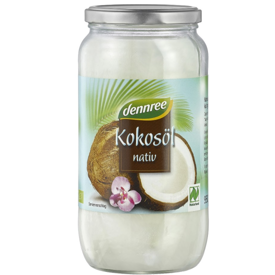 BIO hladno stiskano kokosovo olje, 950ml