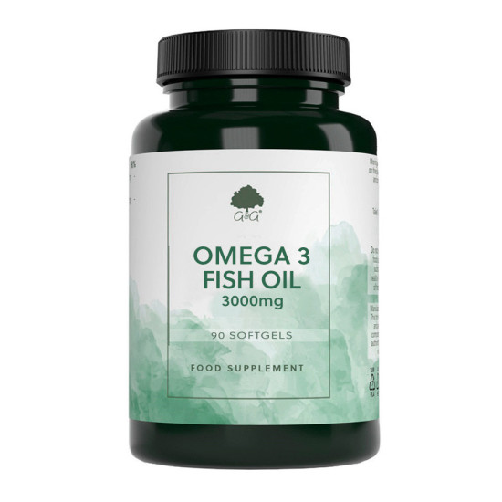 Omega 3, Ribje olje 3000 mg, 90 kapsul